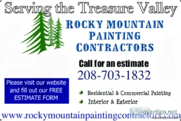 Rocky Mountain Painting Contractors  Free Estimates