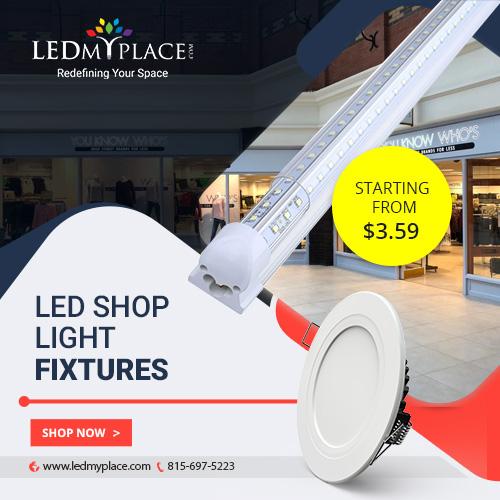 Purchase LED Shop Light Fixtures at Low Price