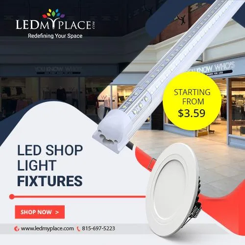 Purchase LED Shop Light Fixtures at Low Price