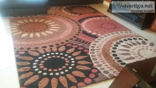 2 Beautiful Matching Rugs 8x10 and 5x7.5