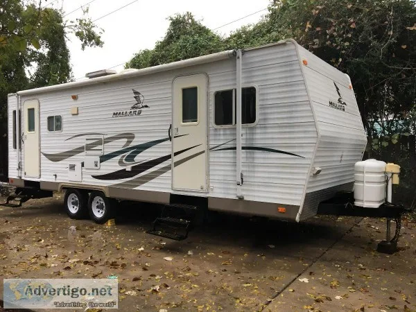 2007 mallard 29 ft super slide out