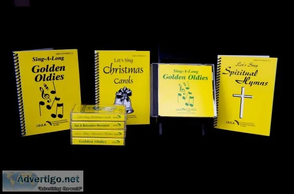 Matching books and cds for seniors