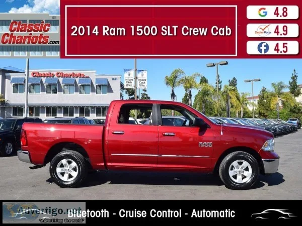 Used 2014 RAM 1500 SLT Crew Cab for Sale in San Diego - 20790