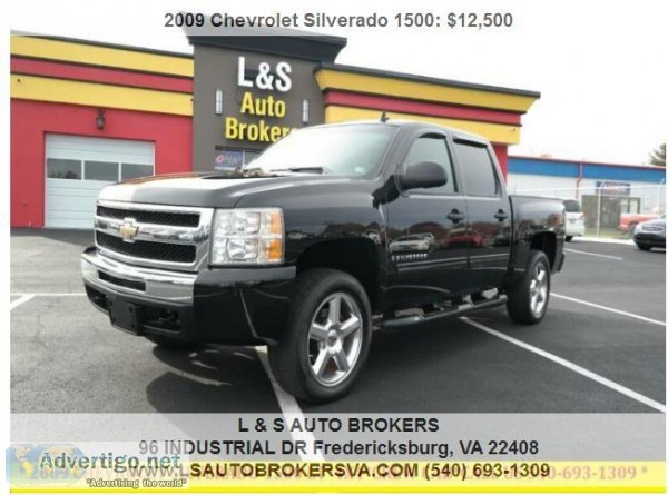 2009 CHEVROLET SILVERADO 1500 LTAUTOMATICCREW CABFINANCING AVAIL