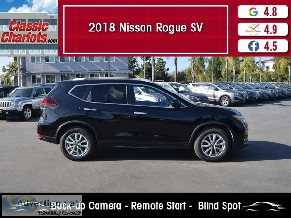 Used 2018 Nissan Rogue SV for Sale in San Diego- 20752r