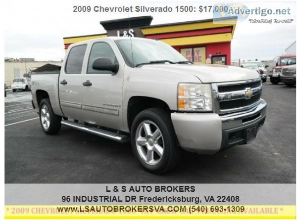 2009 CHEVROLET SILVERADO 1500 LTAUTOMATICCREW CABFINANCING AVAIL