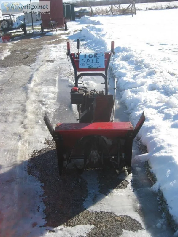 snow blower 5HP