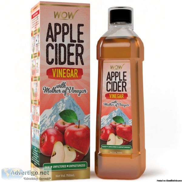 WOW Raw Apple Cider Vinegar - 750 ml