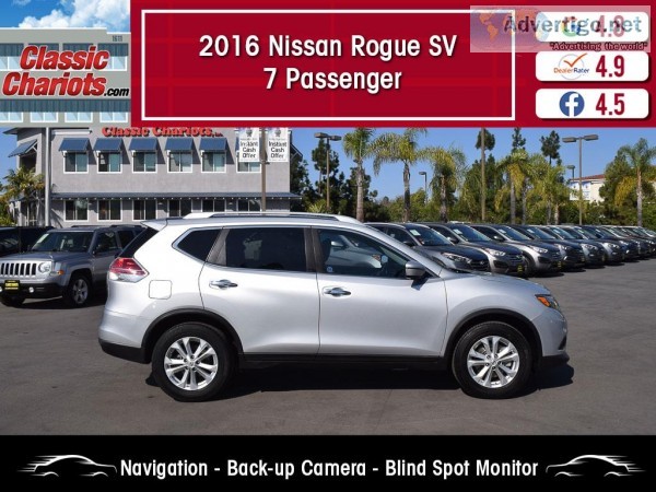 Used 2016 Nissan Rogue SV 7 Passenger for Sale in San Diego - 20