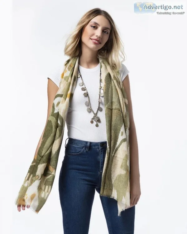 Floral Scarf Wrap