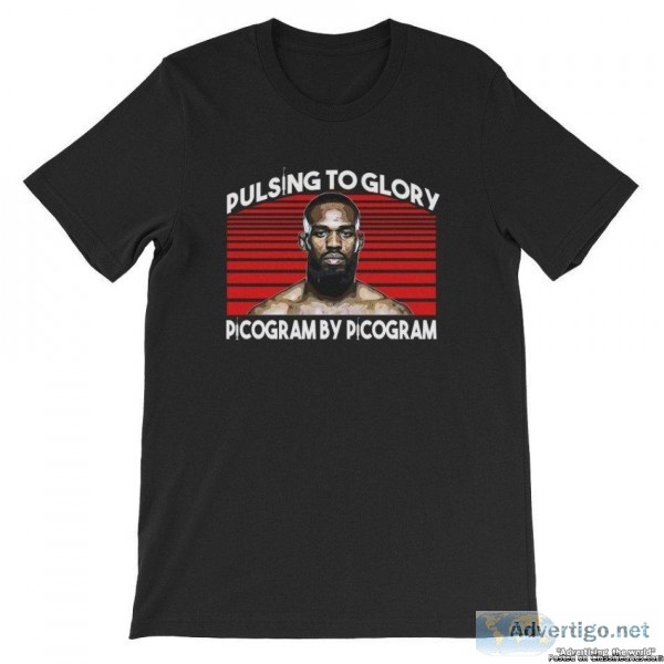 Jon Jones Pulsing to Glory Picogram by Picogram T-Shirt