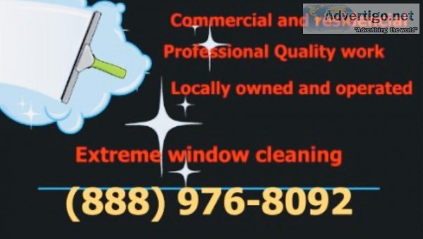 Window cleaning and house cleaning