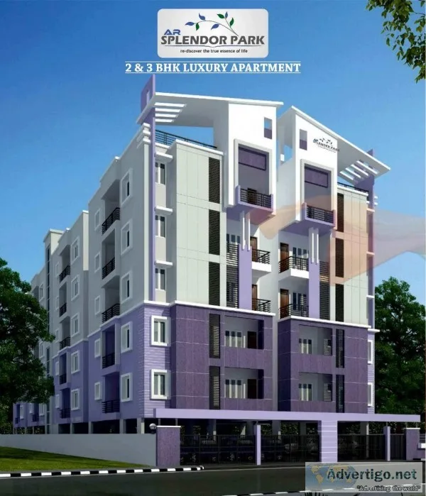 2 and 3 BHK LUXURY FLATS FOR SALE&quotAR SPLENDOR PARK&quot Hora