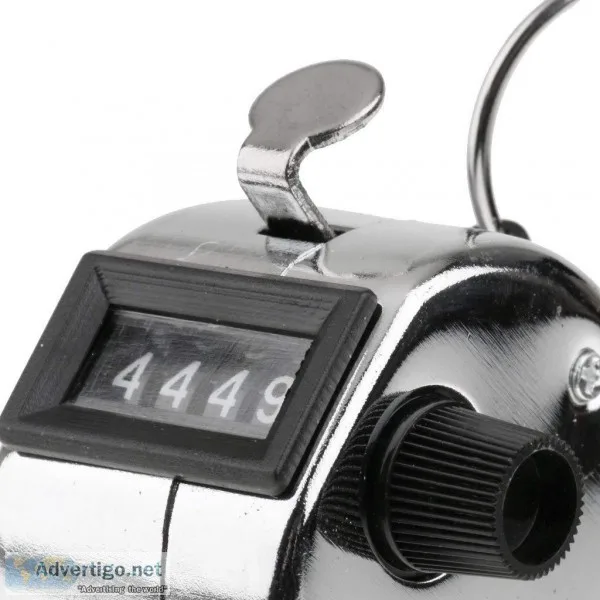 Lista 014 4 Digits Hand Held Tally Counter Numbers Clicker