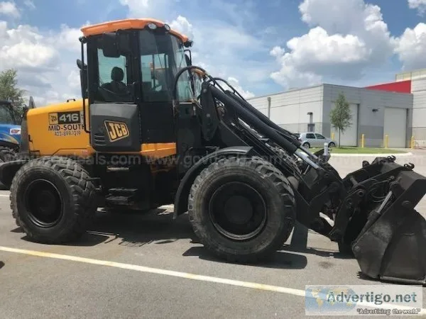 2008 JCB 416 FRONT END LOADER