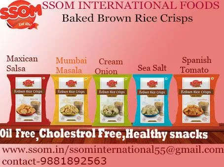 Brown Rice Crisps