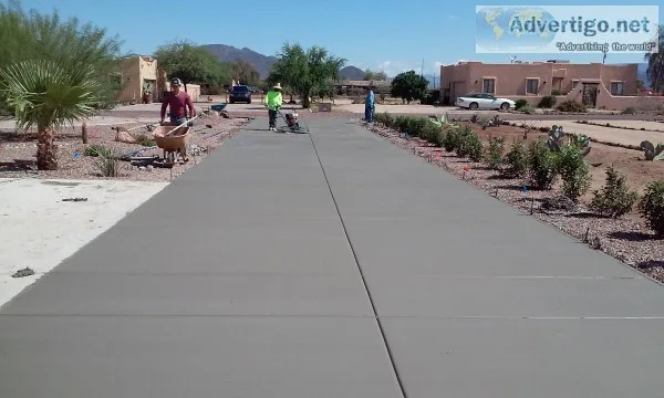 CONCRETE DRIVEWAYS
