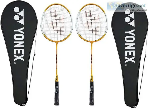 Yonex GR 303 Aluminum Blend Badminton Racquet with Full Cover Se
