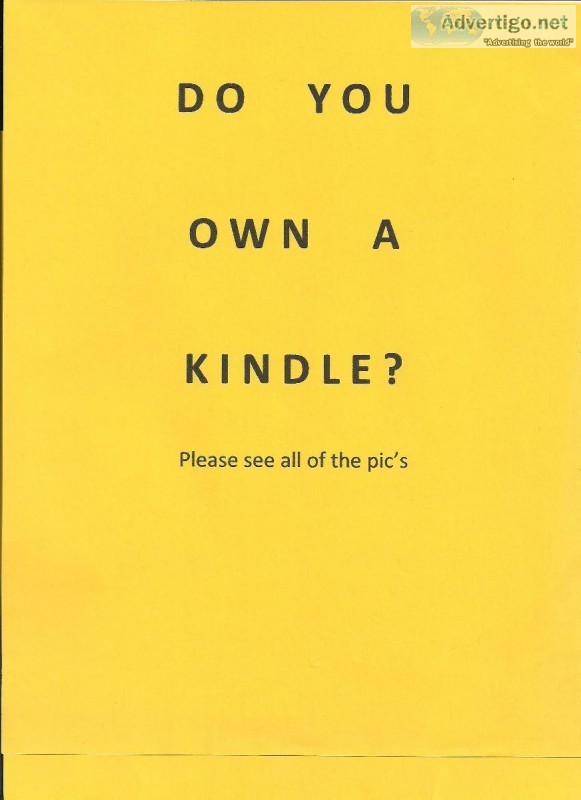 Do you own a Kindle