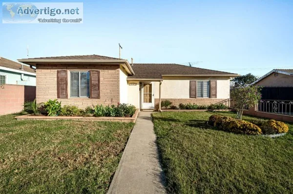 Torrance Home with Engineered Wood Flooring Found Throughout