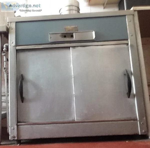 Gas Baine Marie 7 pots and plate warming cupboard