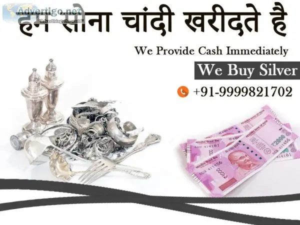 Cash For Silver In Chandni Chowk