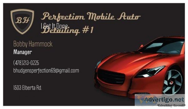 PERFECTION MOBILE AUTO DETAILING SERVICE 1
