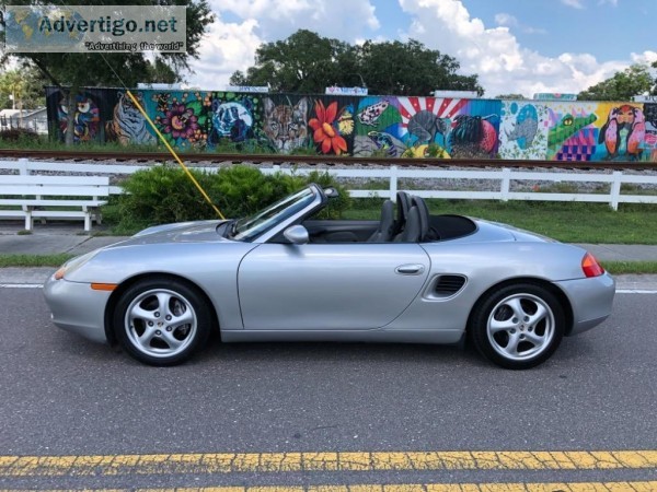 1999 PORSCHE BOXSTER  727-239-0744 TAMPA BAY WHOLESALE CARS INC.