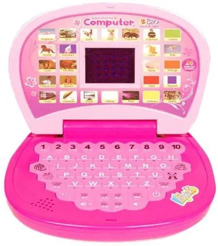 Aquaras Educational Learning Kids Laptop Led Display With Music 