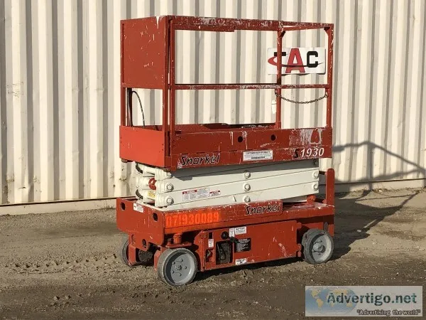 2007 SNORKEL S1930 SCISSORLIFT