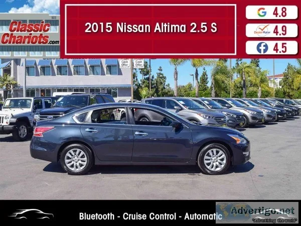 Used 2015 NISSAN ALTIMA 2.5 S for Sale in San Diego- 20536