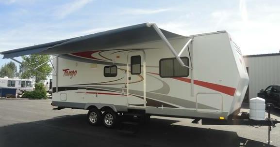 2008 Pacific Coach works Tango 286RBSS 28  travel trailer
