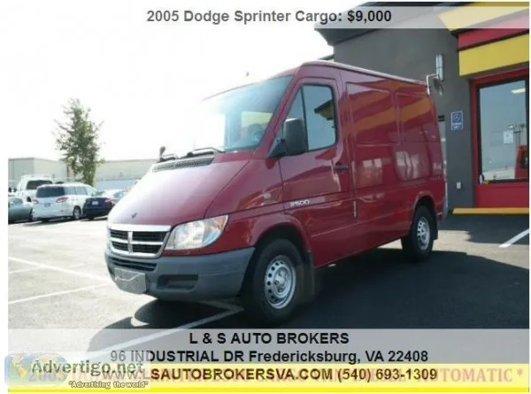 2005 DODGE SPRINTER CARGO VANDIESELAUTOMAT IC