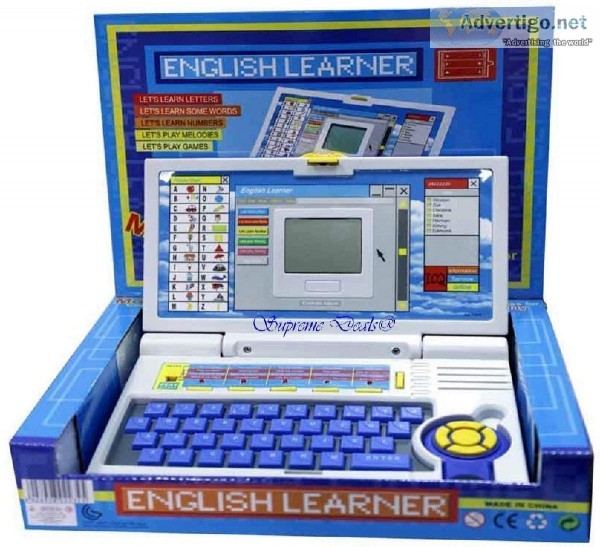 Supreme Deals Power Educational Laptop for 20 Fun Activities Enh