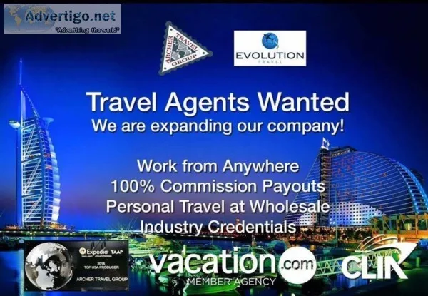   Travel Agent  Work From Home  Home Based 