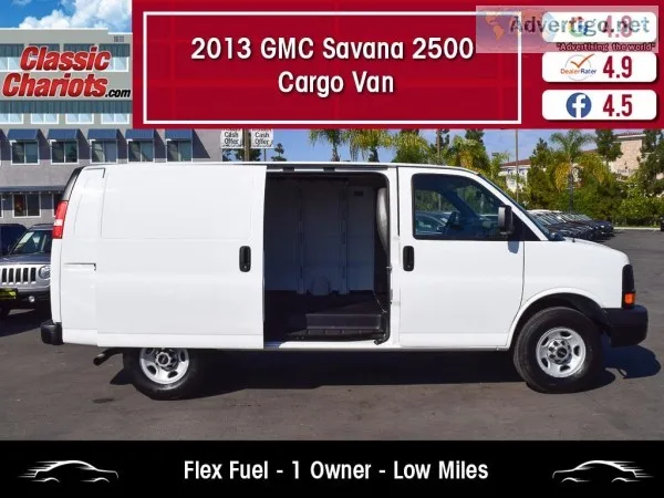 Used 2013 GMC Savana 2500 Cargo Van for Sale in San Diego - 2082