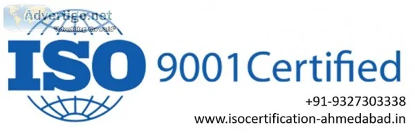 ISO 9001 certification in Ahmedabad