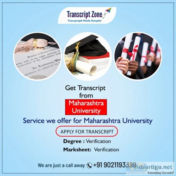 Transcripts from Maharashtra University