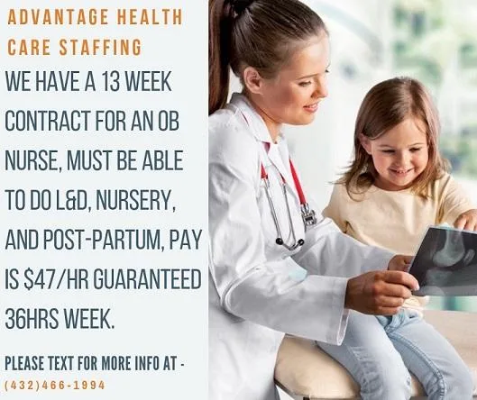 Travel nurse Houston - Advantage Health Care Staffing