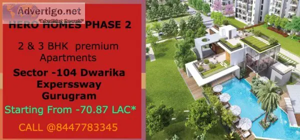 Hero Homes Phase 2 First time in Srctor 104 Gurgaon