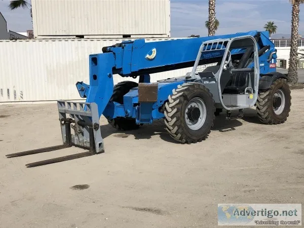 2008 GENIE GTH-1056 ROUGH TERRAIN REACH FORKLIFT
