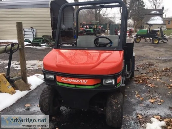 2013 Cushman Turf Truckster Utility Vehicle