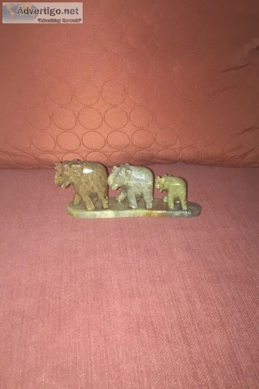 soapstone elephants
