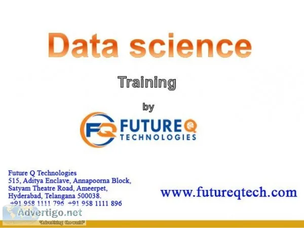 Data Science Online  training in Hyderabad - Future Q Technologi