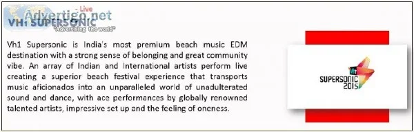 Find out about VH1 Supersonic near me