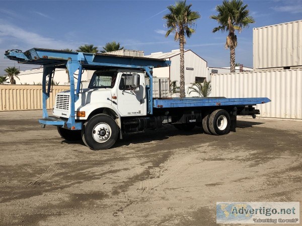 1992 INTERNATIONAL 4900 ROLLBACK TRUCK
