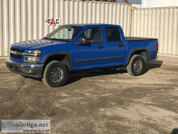2008 CHEVROLET COLORADO CREW CAB PICKUP TRUCK