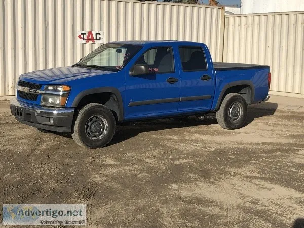 2008 CHEVROLET COLORADO CREW CAB PICKUP TRUCK