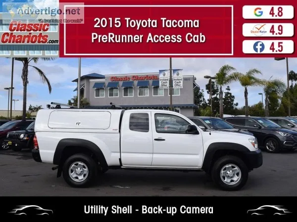 Used 2015 Toyota Tacoma PreRunner Access Cab for Sale in San Die