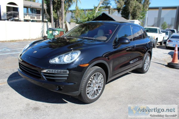 2011 PORSCHE CAYENNE S SPORT UTILITY 4D